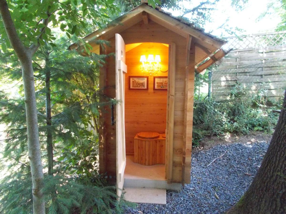 Baumhaus Wolfshoehle Fischach Exteriér fotografie