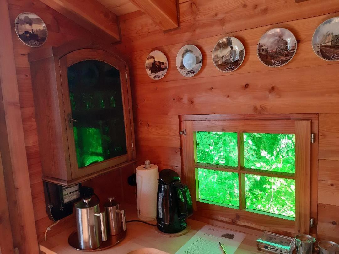 Baumhaus Wolfshoehle Fischach Exteriér fotografie